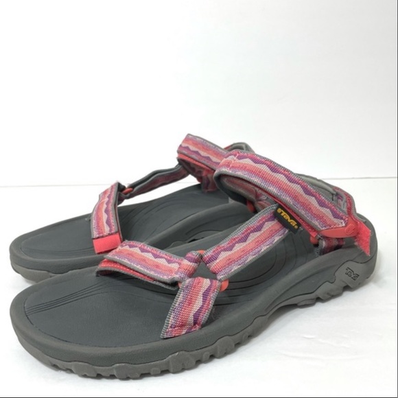Teva Hurricane XLT Sandals 4176 Gray and Pink - Picture 13 of 13